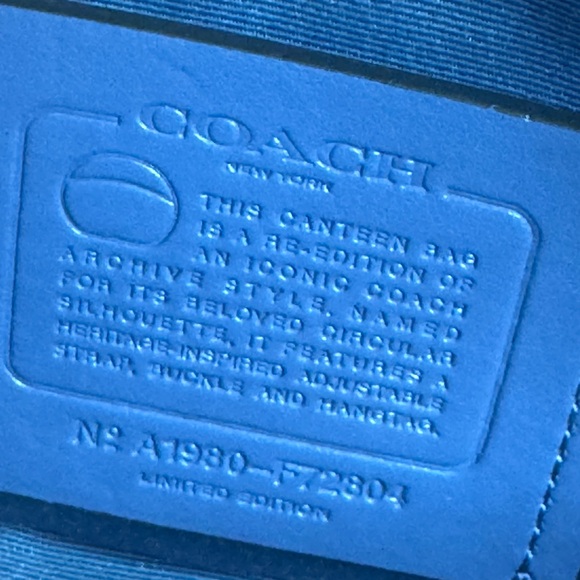 Coach Canteen Crossbody limited edition Bag - Picture 6 of 13